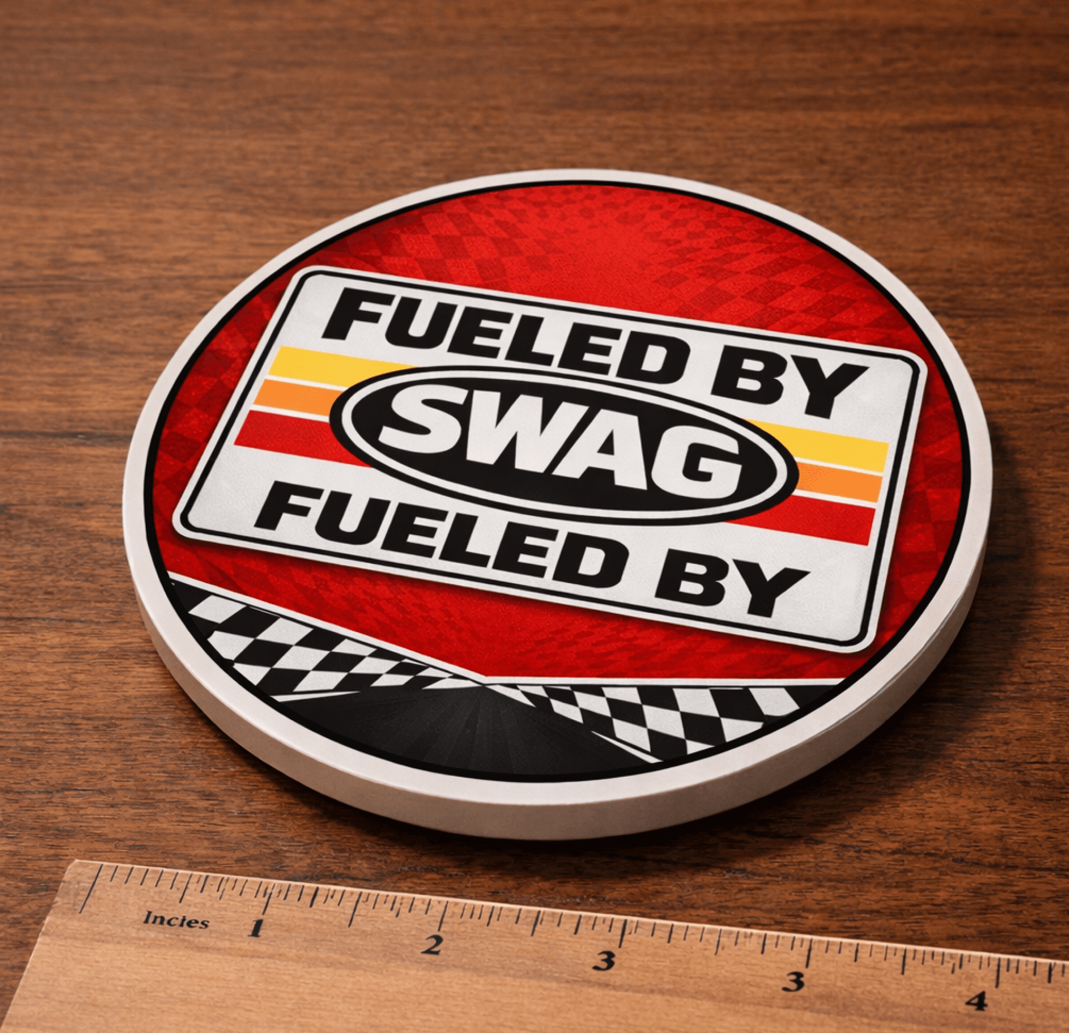 Round Paper Coaster lifestyle